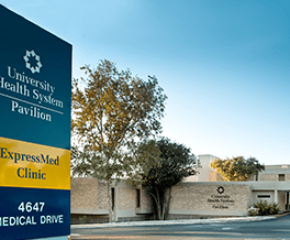 Picture of the outside of Medical Center Pavilion