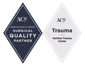 ACS Verified Trauma Center, Surgical Quality Partner 2024