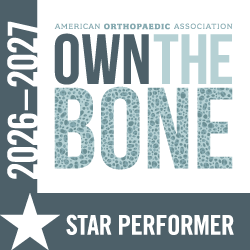 2026-2027 American Orthopaedic Association Own the Bone Star Performer