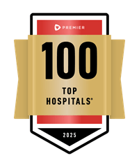 Premier's 100 Top Hospitals Badge