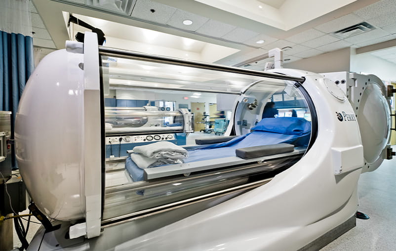 Hyperbaric chamber at TDI