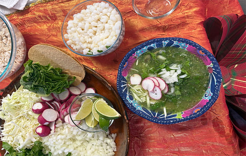 Healthy Pozole Verde Recipe by University Health & Chef Blanca Aldaco