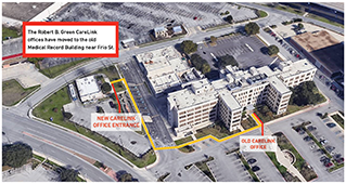 Aerial view of Robert B. Green Campus