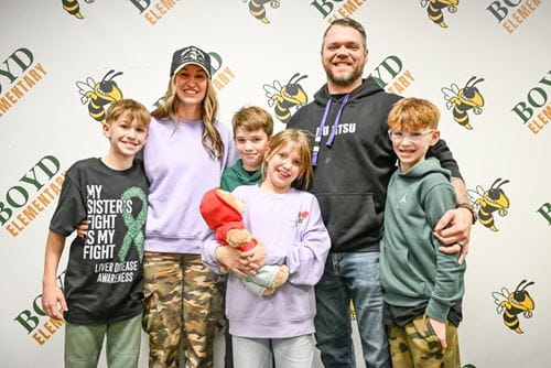 Michael Wilson and family